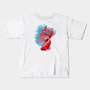 Fighting fish Kids T-Shirt